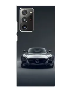 Чехол для Samsung Galaxy Note 20 Ultra с картинкой «Mercedes на черном»