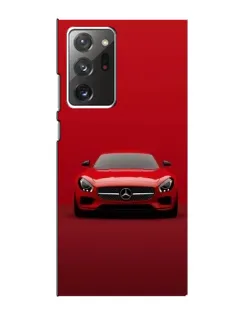 Чехол для Samsung Galaxy Note 20 Ultra с картинкой «Красный Mercedes AMG»