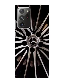 Чехол для Samsung Galaxy Note 20 Ultra с картинкой «Диск Mercedes»