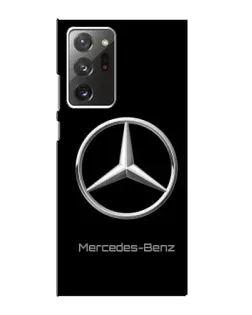 Чехол для Samsung Galaxy Note 20 Ultra с картинкой «Mercedes Silver Logo»