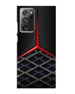 Чехол для Samsung Galaxy Note 20 Ultra с картинкой «Mercedes Carbon Grid»