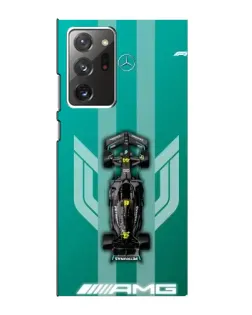 Чехол для Samsung Galaxy Note 20 Ultra с картинкой «Mercedes AMG Petronas»