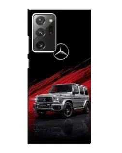 Чехол для Samsung Galaxy Note 20 Ultra с картинкой «Mercedes G-Class красный»