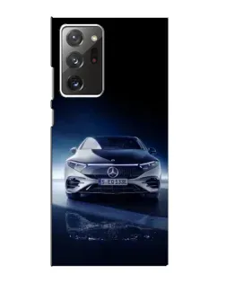 Чехол для Samsung Galaxy Note 20 Ultra с картинкой «Ночной Mercedes EQ»