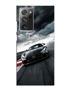 Чехол для Samsung Galaxy Note 20 Ultra с картинкой «Гоночный Mercedes AMG»