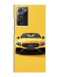 Чехол для Samsung Galaxy Note 20 Ultra с картинкой «Желтый Mercedes GT»