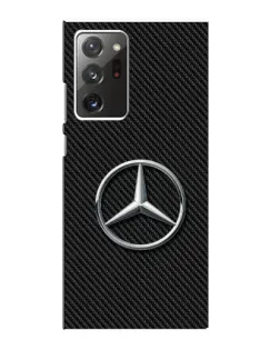 Чохол для Samsung Galaxy Note 20 Ultra з картинкою «Карбоновий Mercedes стиль»