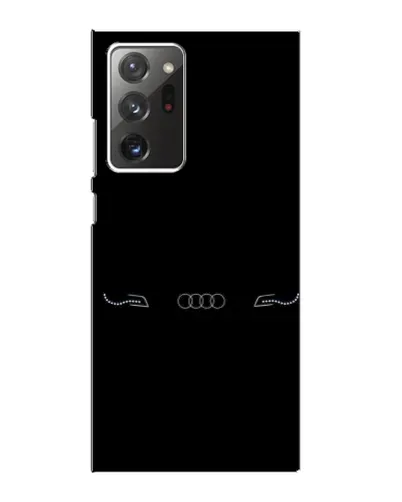 Чехол для Samsung Galaxy Note 20 Ultra с картинкой «Audi — световой подпись»