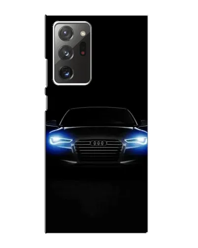 Чехол для Samsung Galaxy Note 20 Ultra с картинкой «Audi в неоне»