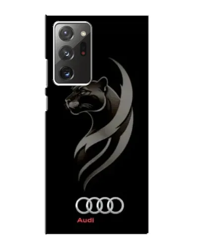 Чехол для Samsung Galaxy Note 20 Ultra с картинкой «Графика — пантера и Audi»