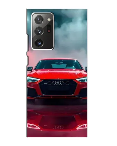 Чехол для Samsung Galaxy Note 20 Ultra с картинкой «Audi RS — красный стиль»