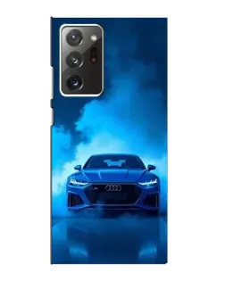 Чехол для Samsung Galaxy Note 20 Ultra с картинкой «Audi — голубая энергия»