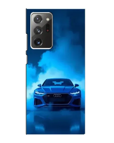 Чехол для Samsung Galaxy Note 20 Ultra с картинкой «Audi — голубая энергия»