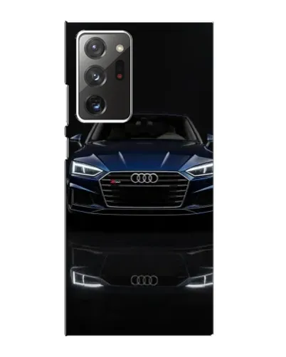 Чехол для Samsung Galaxy Note 20 Ultra с картинкой «Audi — ночное отражение»