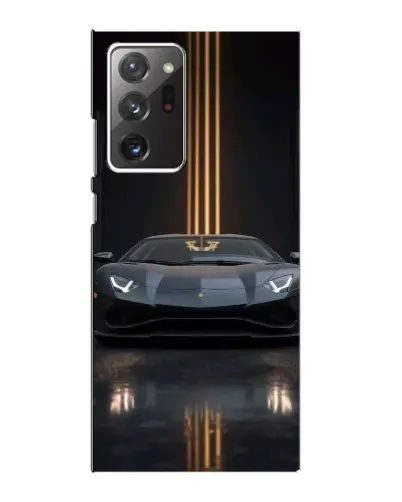 Чехол для Samsung Galaxy Note 20 Ultra с картинкой «Lamborghini золотые линии»