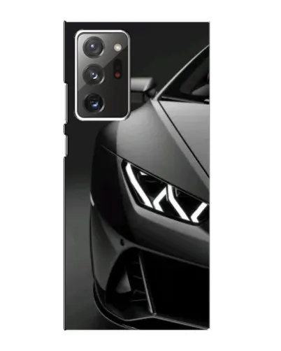 Чехол для Samsung Galaxy Note 20 Ultra с картинкой «Lamborghini фары детализация»