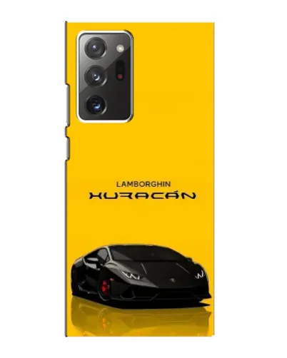 Чехол для Samsung Galaxy Note 20 Ultra с картинкой «Lamborghini Huracan черный»