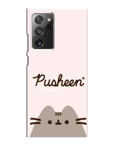 Чехол для Samsung Galaxy Note 20 Ultra с картинкой «Pusheen логотип» Чехол для Samsung Galaxy Note 20 Ultra с картинкой «Pusheen логотип»
