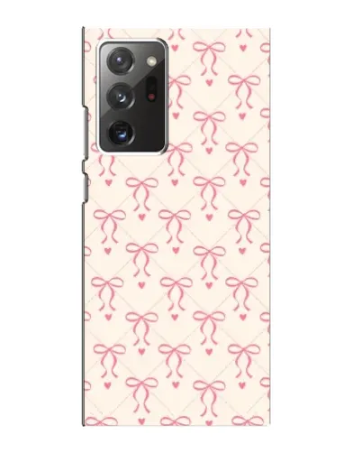 Чехол для Samsung Galaxy Note 20 Ultra с картинкой «Розовые бантики Coquette» Чехол для Samsung Galaxy Note 20 Ultra с картинкой «Розовые бантики Coquette»