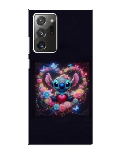 Чехол для Samsung Galaxy Note 20 Ultra с картинкой «Stitch в цветах»