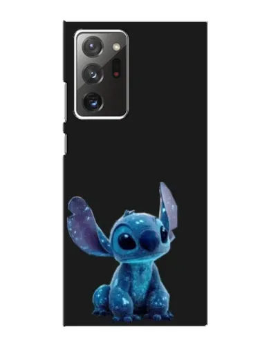 Чехол для Samsung Galaxy Note 20 Ultra с картинкой «Стич на черном»