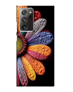 Чехол для Samsung Galaxy Note 20 Ultra с картинкой «Радужный цветок»