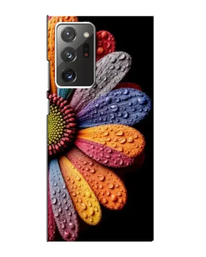 Чехол для Samsung Galaxy Note 20 Ultra с картинкой «Радужный цветок»