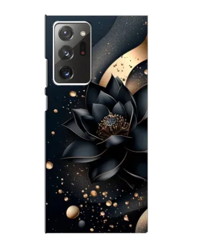 Чехол для Samsung Galaxy Note 20 Ultra с картинкой «Черный лотос»
