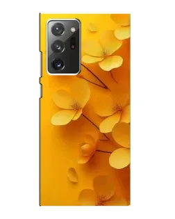 Чехол для Samsung Galaxy Note 20 Ultra с картинкой «Золотые лепестки»