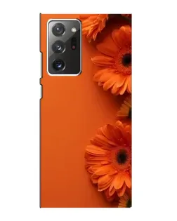 Чехол для Samsung Galaxy Note 20 Ultra с картинкой «Оранжевые герберы»