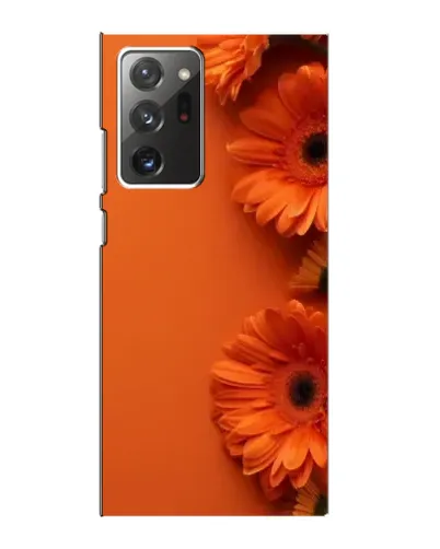 Чехол для Samsung Galaxy Note 20 Ultra с картинкой «Оранжевые герберы»