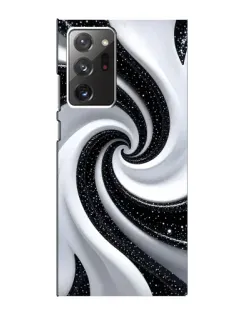 Чохол для Samsung Galaxy Note 20 Ultra з картинкою «Чорно-біла спіраль» Чохол для Samsung Galaxy Note 20 Ultra з картинкою «Чорно-біла спіраль»
