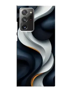 Чохол для Samsung Galaxy Note 20 Ultra з картинкою «Об'ємні чорно-білі стрічки» Чохол для Samsung Galaxy Note 20 Ultra з картинкою «Об'ємні чорно-білі стрічки»