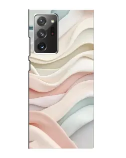 Чехол для Samsung Galaxy Note 20 Ultra с картинкой «Пастельные нежные волны»