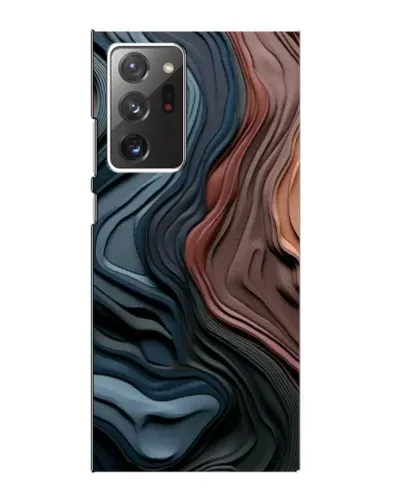 Чехол для Samsung Galaxy Note 20 Ultra с картинкой «Цветные волны каньона»