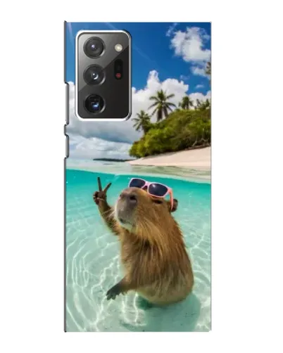 Чохол для Samsung Galaxy Note 20 Ultra з картинкою «Капібара на морі» Чохол для Samsung Galaxy Note 20 Ultra з картинкою «Капібара на морі»