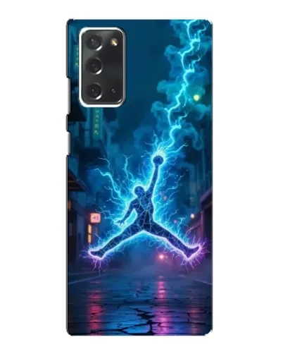 Чехол для Samsung Galaxy Note 20 с картинкой «Jordan Gold Jumpman»