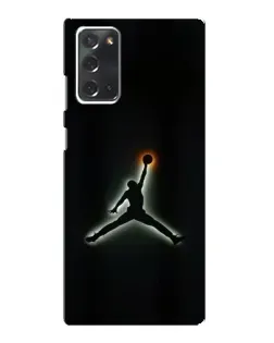 Чехол для Samsung Galaxy Note 20 с картинкой «Jordan Gradient Logo» Чехол для Samsung Galaxy Note 20 с картинкой «Jordan Gradient Logo»