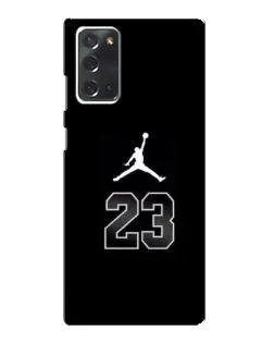 Чехол для Samsung Galaxy Note 20 с картинкой «Jordan Flight 23»