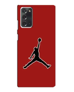 Чехол для Samsung Galaxy Note 20 с картинкой «Jordan Red Back»