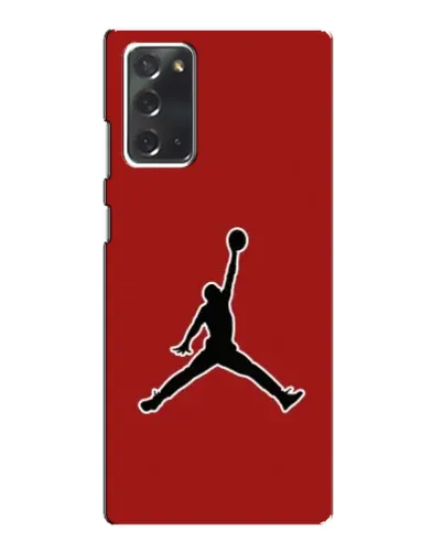 Чехол для Samsung Galaxy Note 20 с картинкой «Jordan Red Back»
