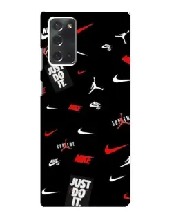 Чехол для Samsung Galaxy Note 20 с картинкой «Nike Mix Pattern»