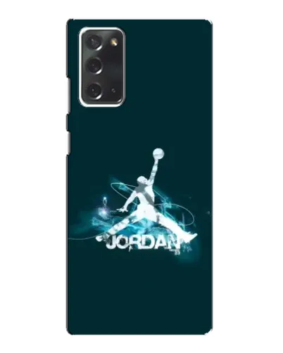Чехол для Samsung Galaxy Note 20 с картинкой «Jordan Blue Fire»