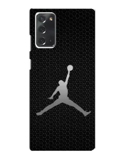 Чехол для Samsung Galaxy Note 20 с картинкой «Jordan Dark Carbon»
