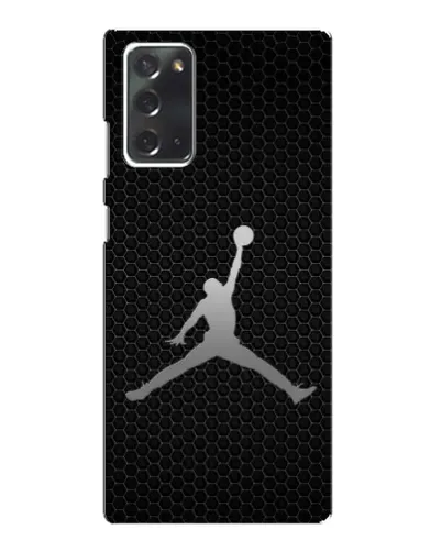 Чехол для Samsung Galaxy Note 20 с картинкой «Jordan Dark Carbon»