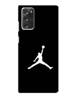 Чехол для Samsung Galaxy Note 20 с картинкой «Jordan Silhouette»
