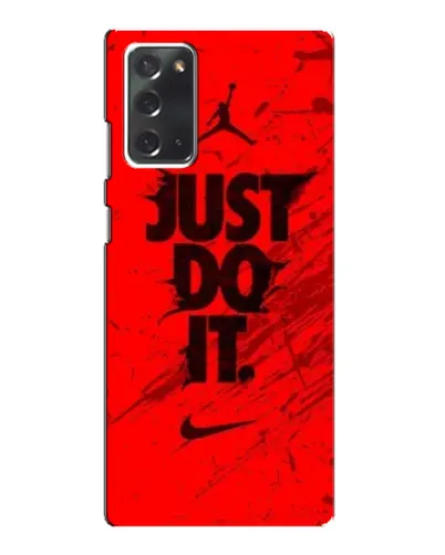 Чехол для Samsung Galaxy Note 20 с картинкой «Nike Just Do It»