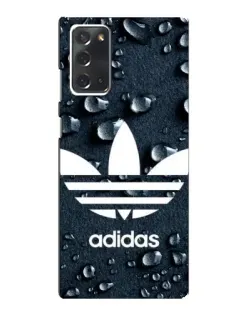 Чехол для Samsung Galaxy Note 20 с картинкой «Adidas Trefoil Blue» Чехол для Samsung Galaxy Note 20 с картинкой «Adidas Trefoil Blue»