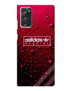 Чехол для Samsung Galaxy Note 20 с картинкой «Adidas Gold Marble»