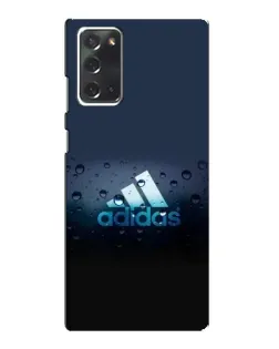 Чехол для Samsung Galaxy Note 20 с картинкой «Adidas Water Drops»